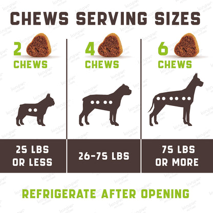 Flea and Tick Prevention Chewable for Dogs - No Collars Needed