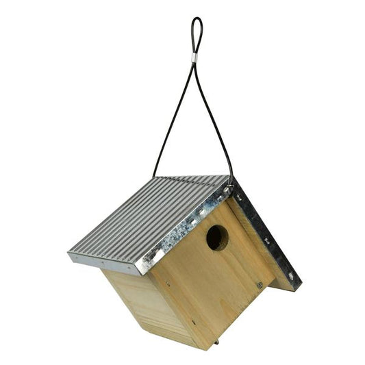 Natures Way Bird Products Galvanized Weathered Wren House