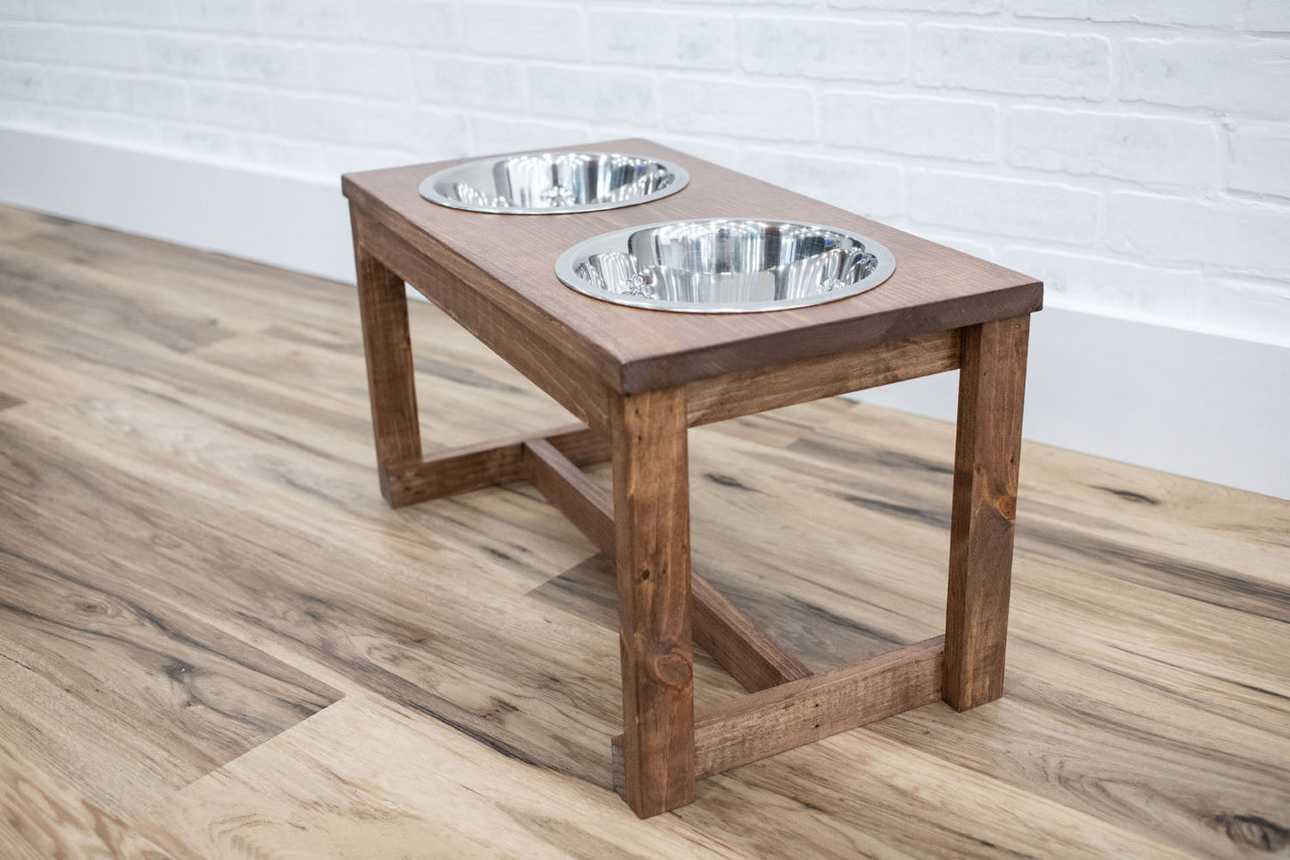 Handmade Dog Bowl Stand