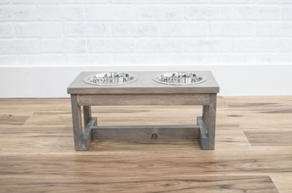 Handmade Dog Bowl Stand