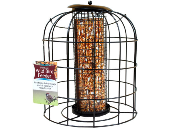 Iron Wire Cage Bird Feeder - Pack of 6