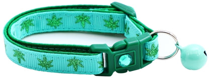 Marijuana Leaves - Breakaway Cat Collar