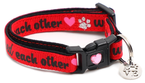 We Rescued Each Other - Breakaway Cat Collar