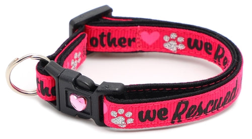 We Rescued Each Other - Breakaway Cat Collar