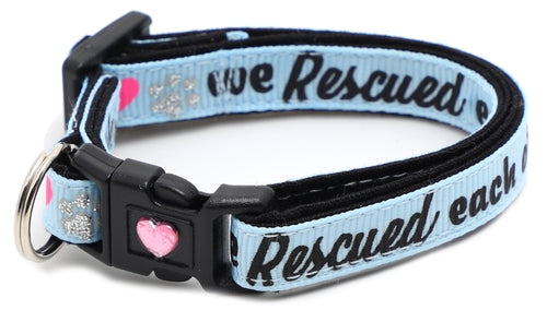 We Rescued Each Other - Breakaway Cat Collar
