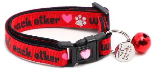 We Rescued Each Other - Breakaway Cat Collar