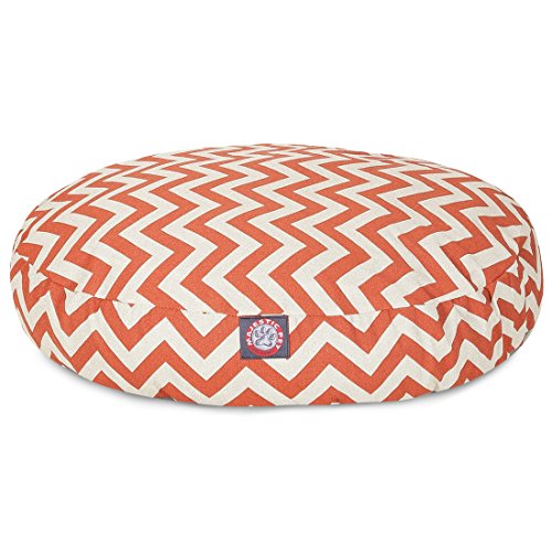 MajesticPet 30 in. Zig Zag Round Pet Bed