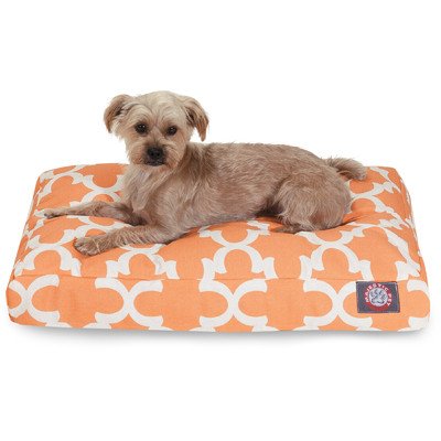MajesticPet 29 x 36 in. Trellis Rectangle Pet Bed