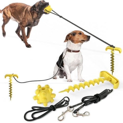 Outdoor Adventure Dog Leash Toy – Durable Interactive Play Toy for Dogs | The Pet Riot