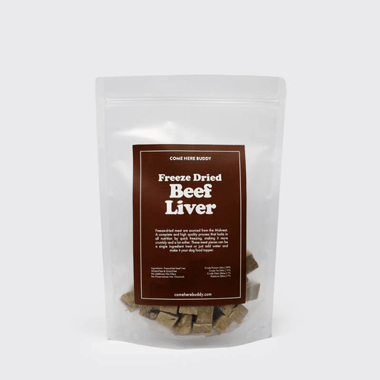 Premium Freeze-Dried Beef Liver Dog Treats – Natural High-Protein Snack | ThePetRiot