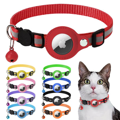 Reflective Airtag Case Collar for Pets