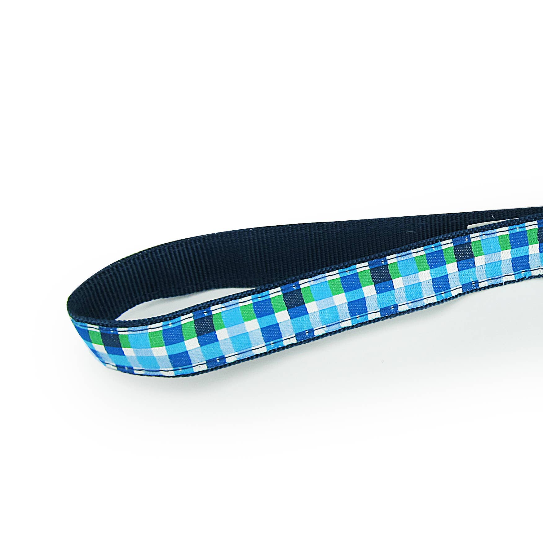 The Petriot Summer Plaid Blue Tennis Ball Toss Toy for Dogs – Durable Fetch & Tug Play 2