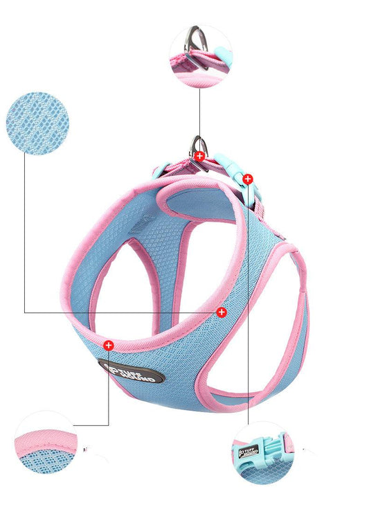 Pet Adventure Chest Harness And Leash Combo