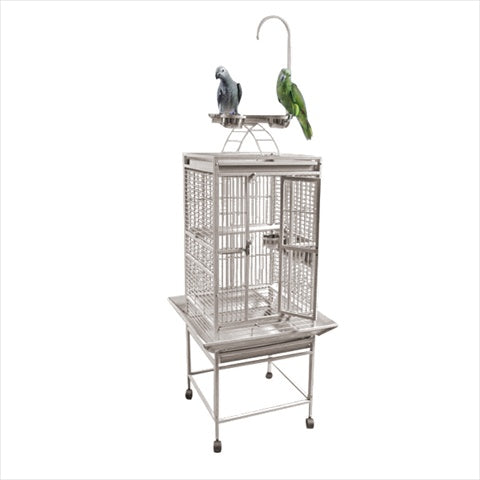 A&E Black Play Top Cage With 0.63 In. Bar Spacing