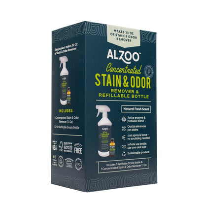 ALZOO Advanced Stain & Odor Eliminating Shampoo Powder Kit