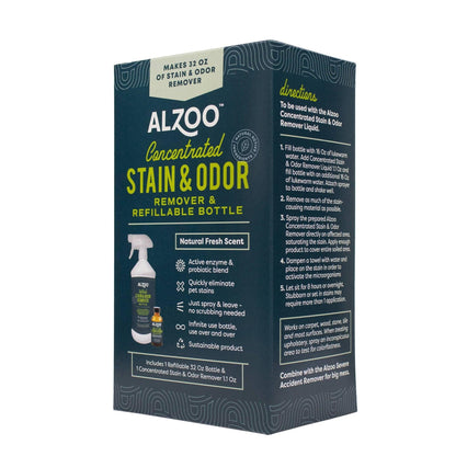 ALZOO Advanced Stain & Odor Eliminating Shampoo Powder Kit