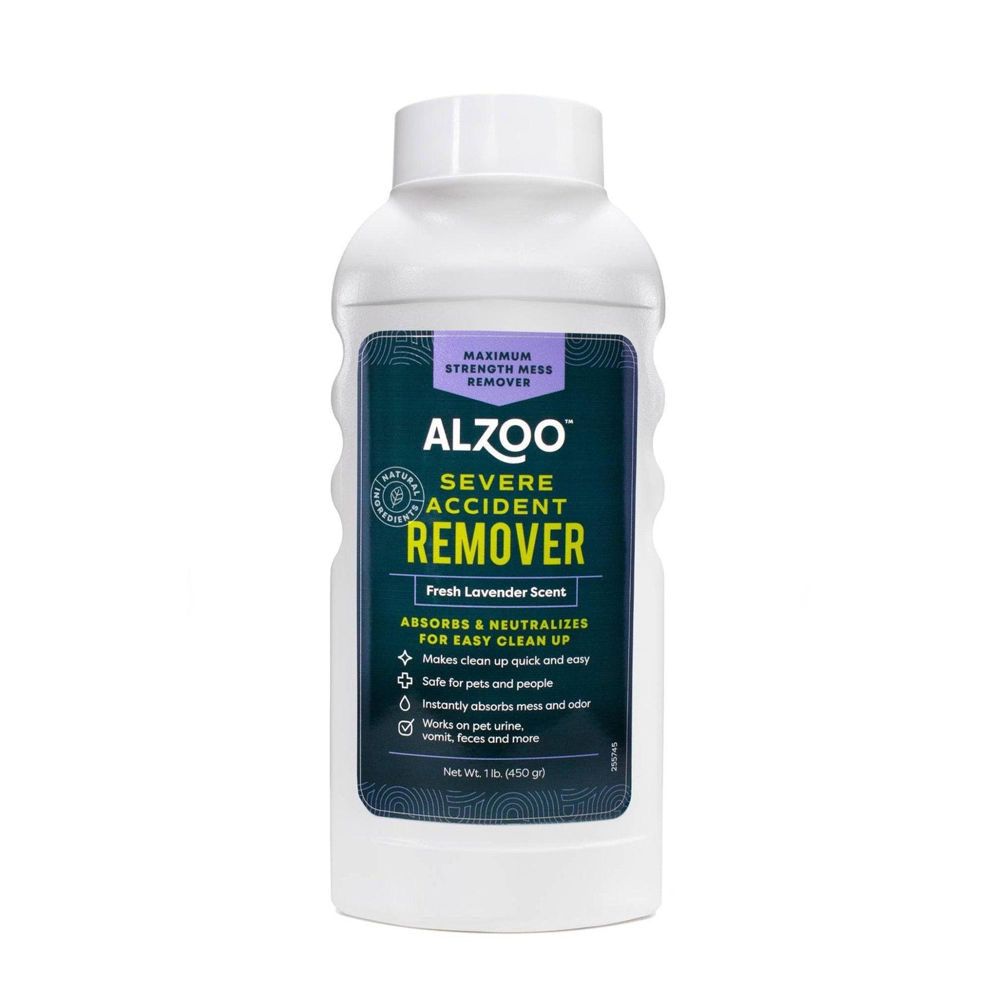 ALZOO Lavender Plant-Based Pet Accident Remover