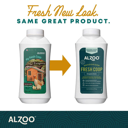 ALZOO Plant-Based Evergreen Chicken Coop Deodorizer 26 oz