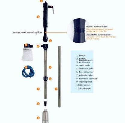 Aquarium Proclean - Automatic Water Exchanger & Gravel Cleaner