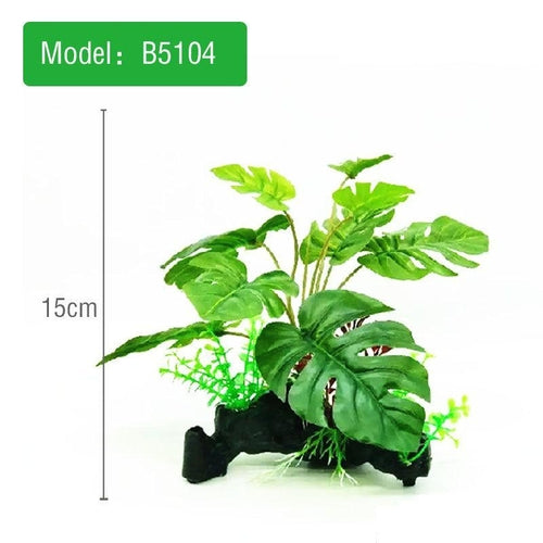 Aquatic Oasis Reptile Box Simulation Plant