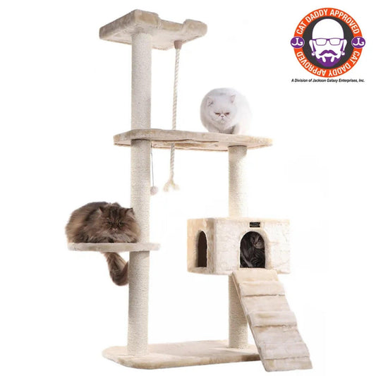Armarkat 58-Inch Natural Sisal Cat Tree