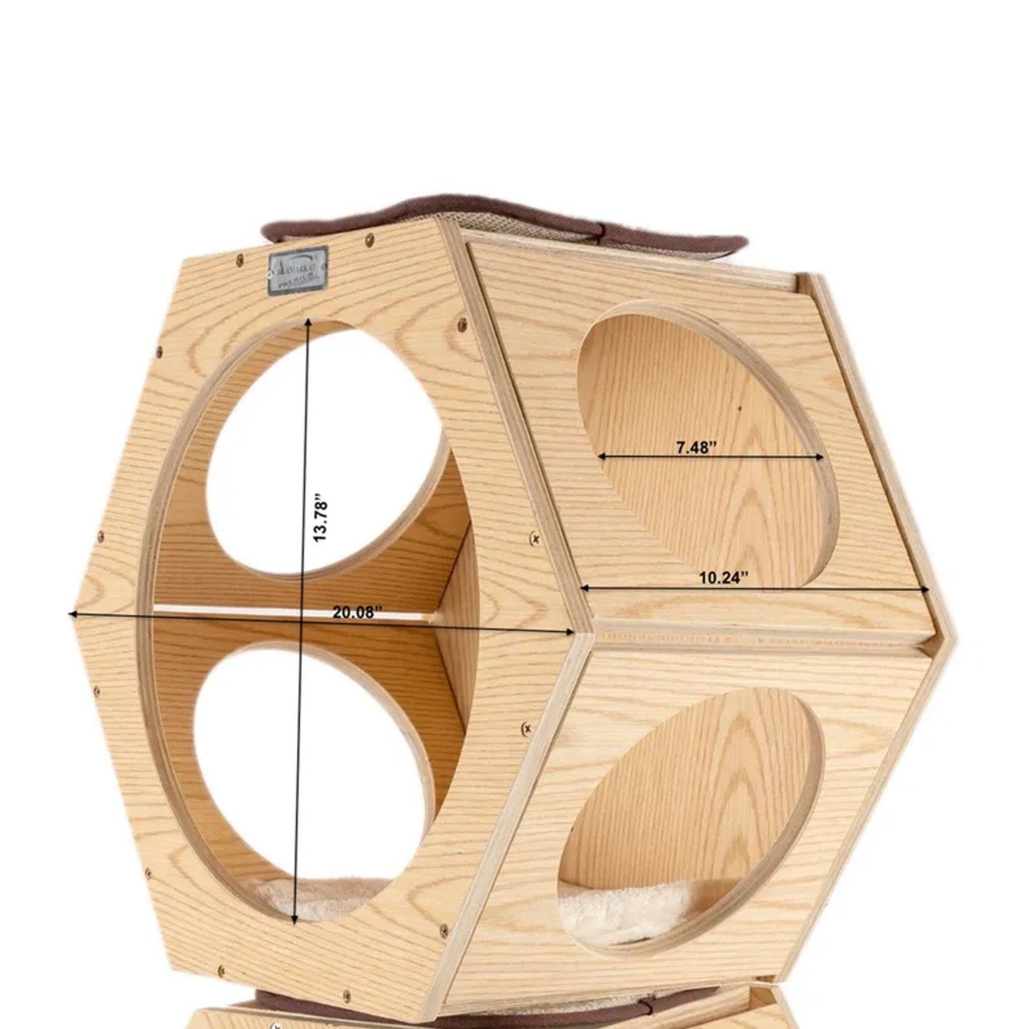 Armarkat Hexagon Cat Condos Wall Series - Set of Two