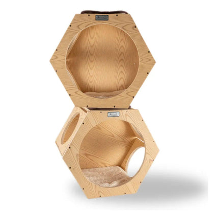 Armarkat Hexagon Cat Condos Wall Series - Set of Two