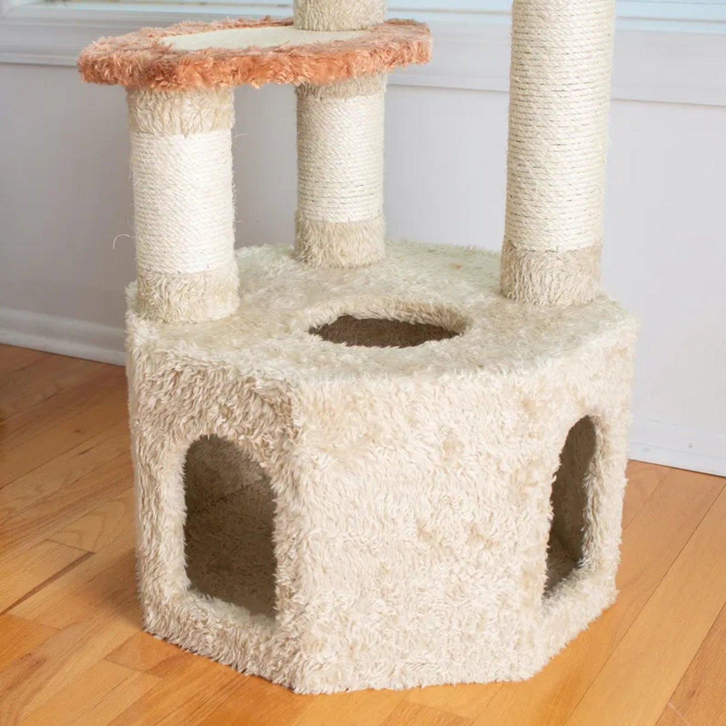 Armarkat X5703 Premium Multi-Level Cat Tree and Condo in Khaki