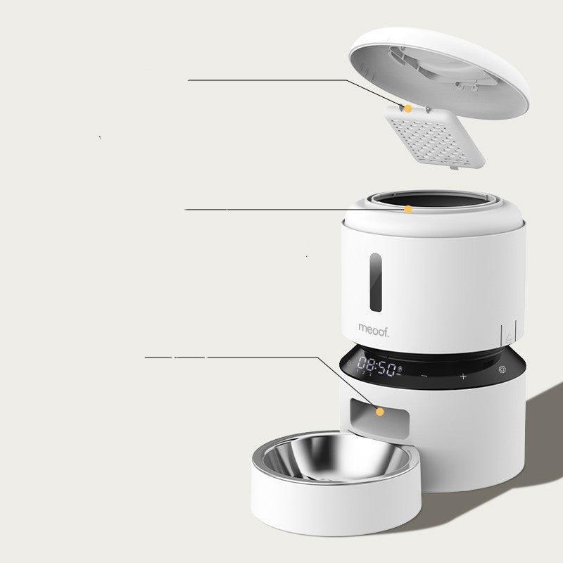 Automatic Duofeed Pet Feeder - Capsule Design