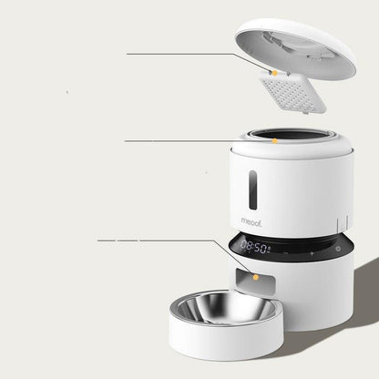 Automatic Duofeed Pet Feeder - Capsule Design