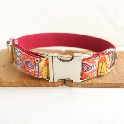 Boho Chic Pet Collar With Bell