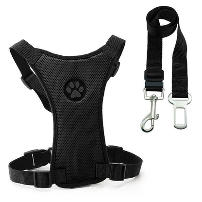 Breathable Mesh Pet Car Safety Chest Harness