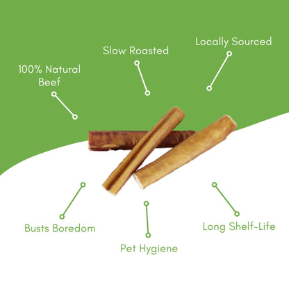 Bully Bites Natural Beef Bone Chews 1 LB