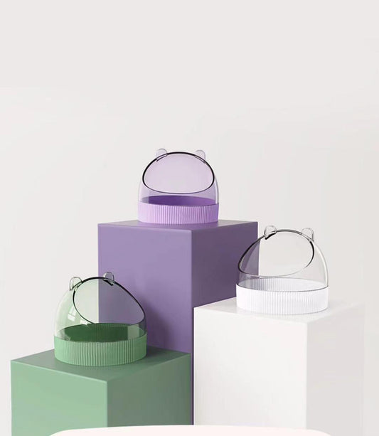 Colorful Candy Acrylic Hamster Food Basin