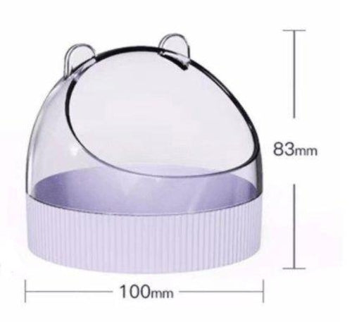 Colorful Candy Acrylic Hamster Food Basin