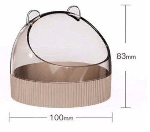 Colorful Candy Acrylic Hamster Food Basin
