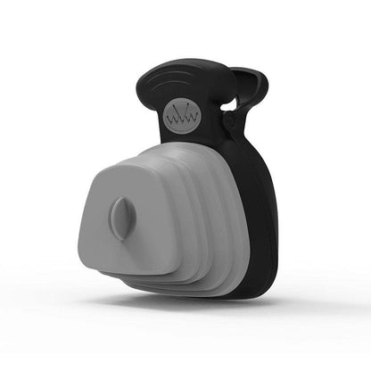 Convenient Travel Poop Bag Dispenser With Foldable Poop Spoon