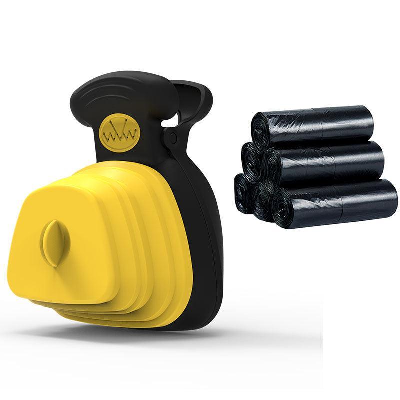 Convenient Travel Poop Bag Dispenser With Foldable Poop Spoon