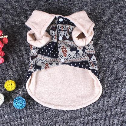 Cozy Christmas Dog Sweater