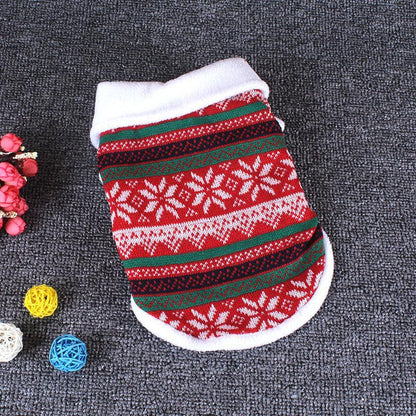 Cozy Christmas Dog Sweater