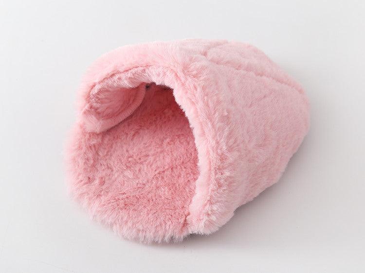 Cozy Critter Haven: Plush Pet Mat For Hamsters, Hedgehogs,