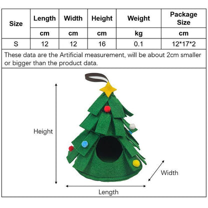 Cozyhaven Hanging Cotton Nest - Warm Winter Retreat For Small Pets