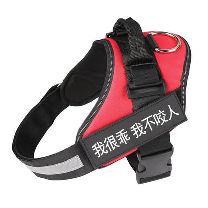 Customizable Reflective No-Pull Dog Harness
