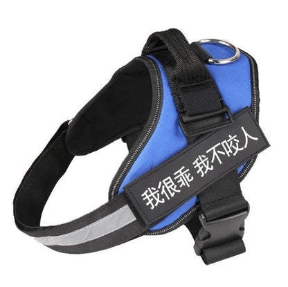 Customizable Reflective No-Pull Dog Harness
