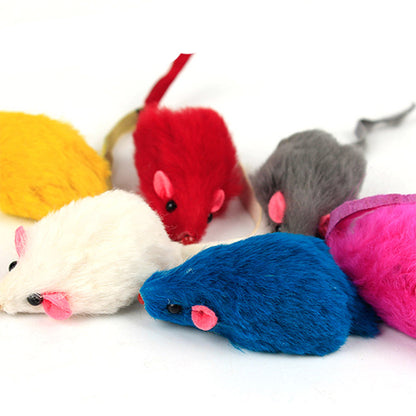 10pcs  Mouse - Cat Toys