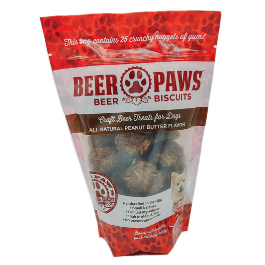 Original Beer Biscuits Peanut Butter Flavor for Dogs