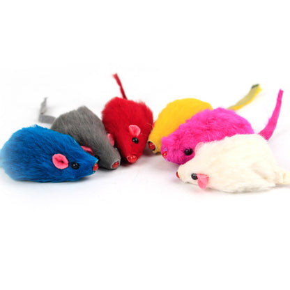 10pcs  Mouse - Cat Toys