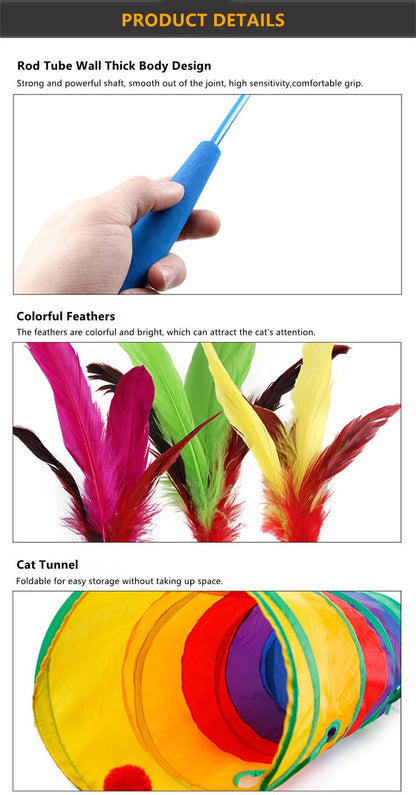 14pcs assorted Cat Toys