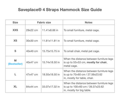 Hammock for Pets & Storage 'TWILIGHT HEARTS' - in Cotton, 6 Sizes