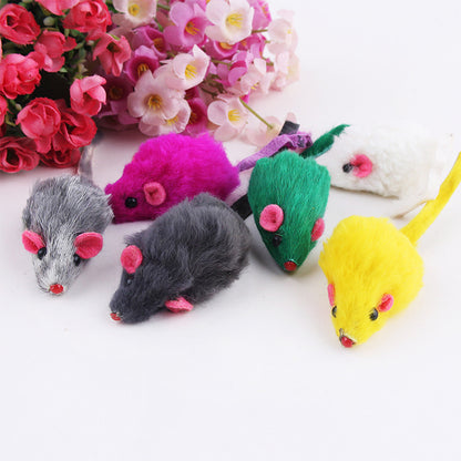 10pcs  Mouse - Cat Toys